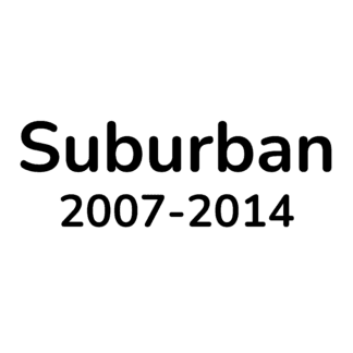 Suburban 2007-2014