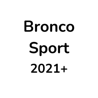 Bronco Sport 2021+