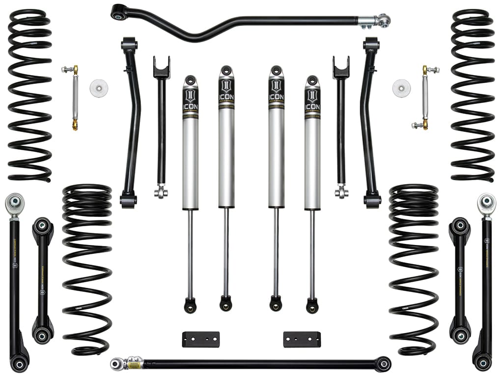 Icon - 20-UP JEEP GLADIATOR 2.5" STAGE 5 SUSPENSION SYSTEM (TUBULAR) - K22105T
