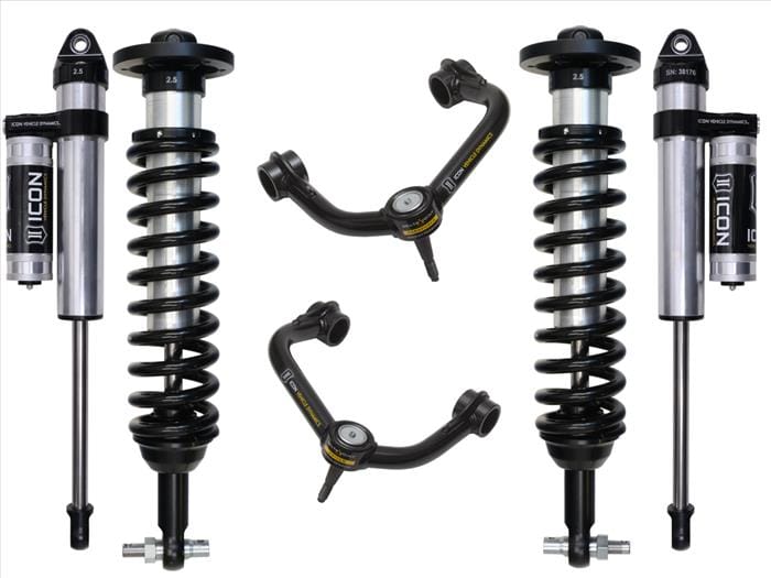 Icon - 2015-2020 FORD F150 4WD 0-2.63" STAGE 3 SUSPENSION SYSTEM W TUBULAR UCA - K93083T