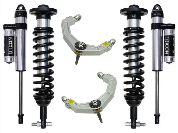 Icon - 2015-2020 FORD F150 2WD 0-3" STAGE 3 SUSPENSION SYSTEM W BILLET UCA - K93093
