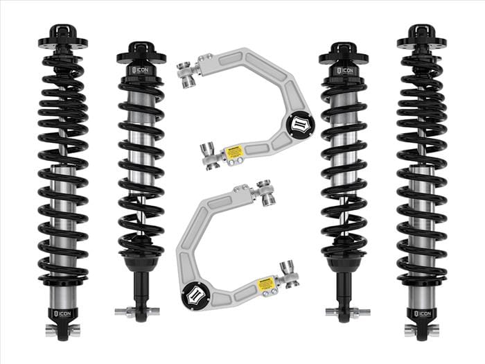 Icon - 21-26 BRONCO NON-SASQUATCH 3-4" LIFT STAGE 3 SUSPENSION SYSTEM BILLET - K40003