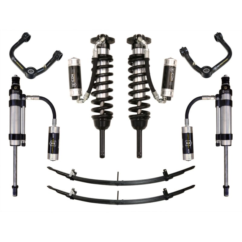 Icon - 05-15 TACOMA 0-3.5"/16-23 0-2.75" STAGE 7 SUSPENSION SYSTEM TUBULAR CDCV - K53007T