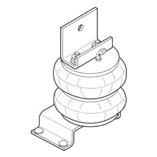 Firestone Airide - Ride-Rite Air Helper Spring Kit - 2070