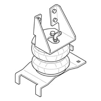 Firestone Airide - Ride-Rite Air Helper Spring Kit - 2245