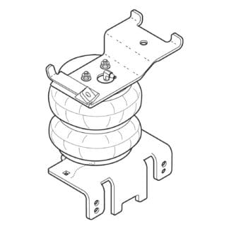 Firestone Airide - Ride-Rite Air Helper Spring Kit - 2355