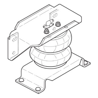 Firestone Airide - Ride-Rite Air Helper Spring Kit - 2404