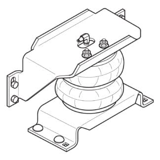 Firestone Airide - Ride-Rite Air Helper Spring Kit - 2478