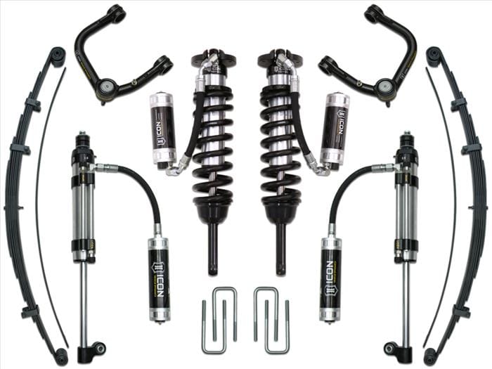 Icon - 05-15 TACOMA 0-3.5"/16-23 0-2.75" STAGE 10 SUSPENSION SYSTEM TUBULAR CDCV - K53010T