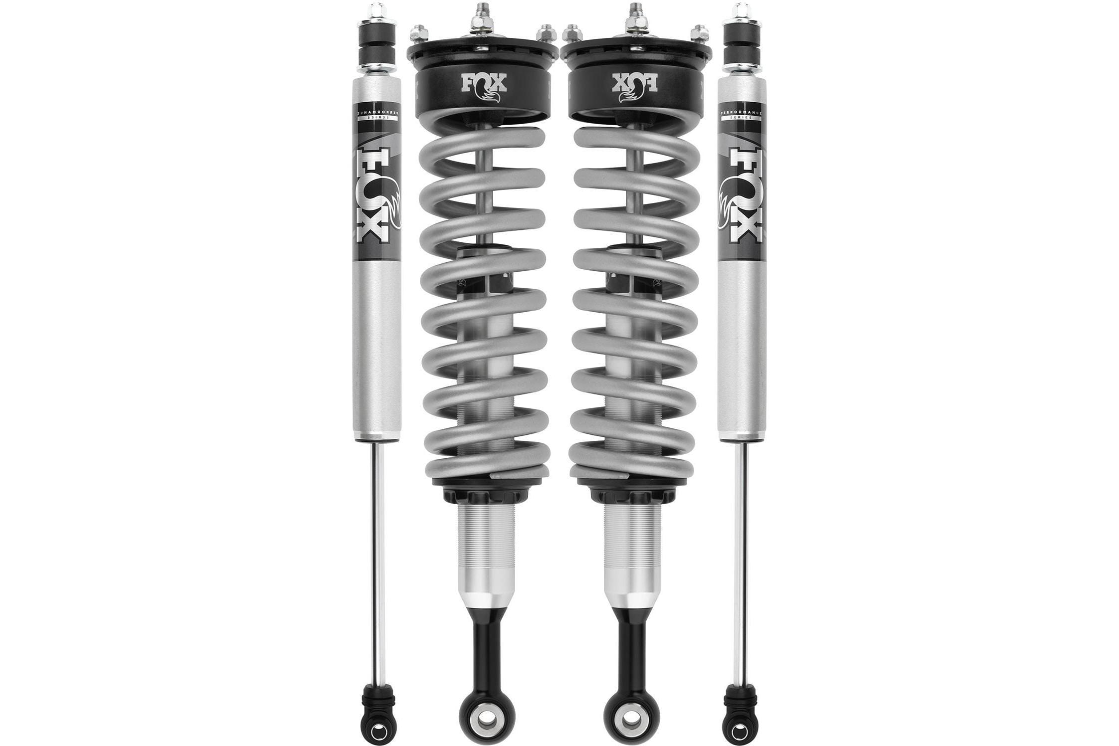 Shocks Only - Fox - 2.0 Performance Series IFP Coilovers Fronts and Rears - Toyota Tundra 2007-2021 - 985-02-004 980-24-673 985-24-115