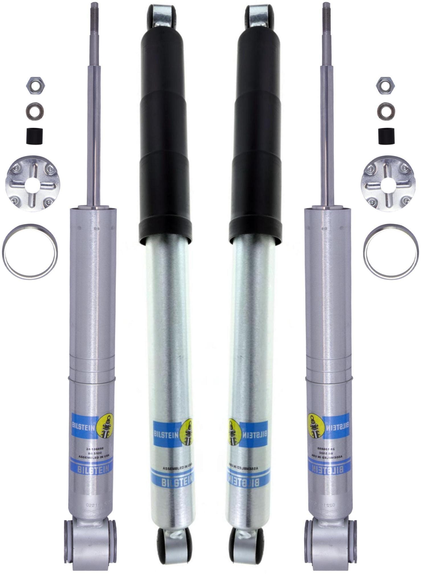 Bilstein - 5100 Fronts and Rears RWD - Ford F-150 2004-2008 - 24-317757 24-186704