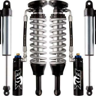 Fox - 2.5 Factory Race Series Reservoir Coilovers Fronts and Rears with DSC Adjustors 4WD - F-150 2015-2020 - 883-06-132 883-26-002