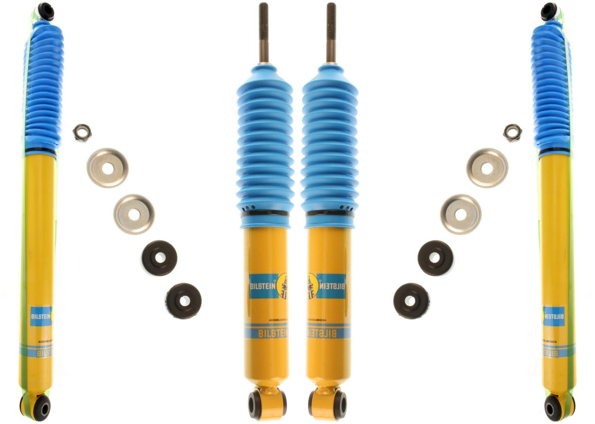 Bilstein - 4600 Fronts and Rears RWD - F-250/F-350 Super Duty 1999-2016 - 24-197779 24-185325