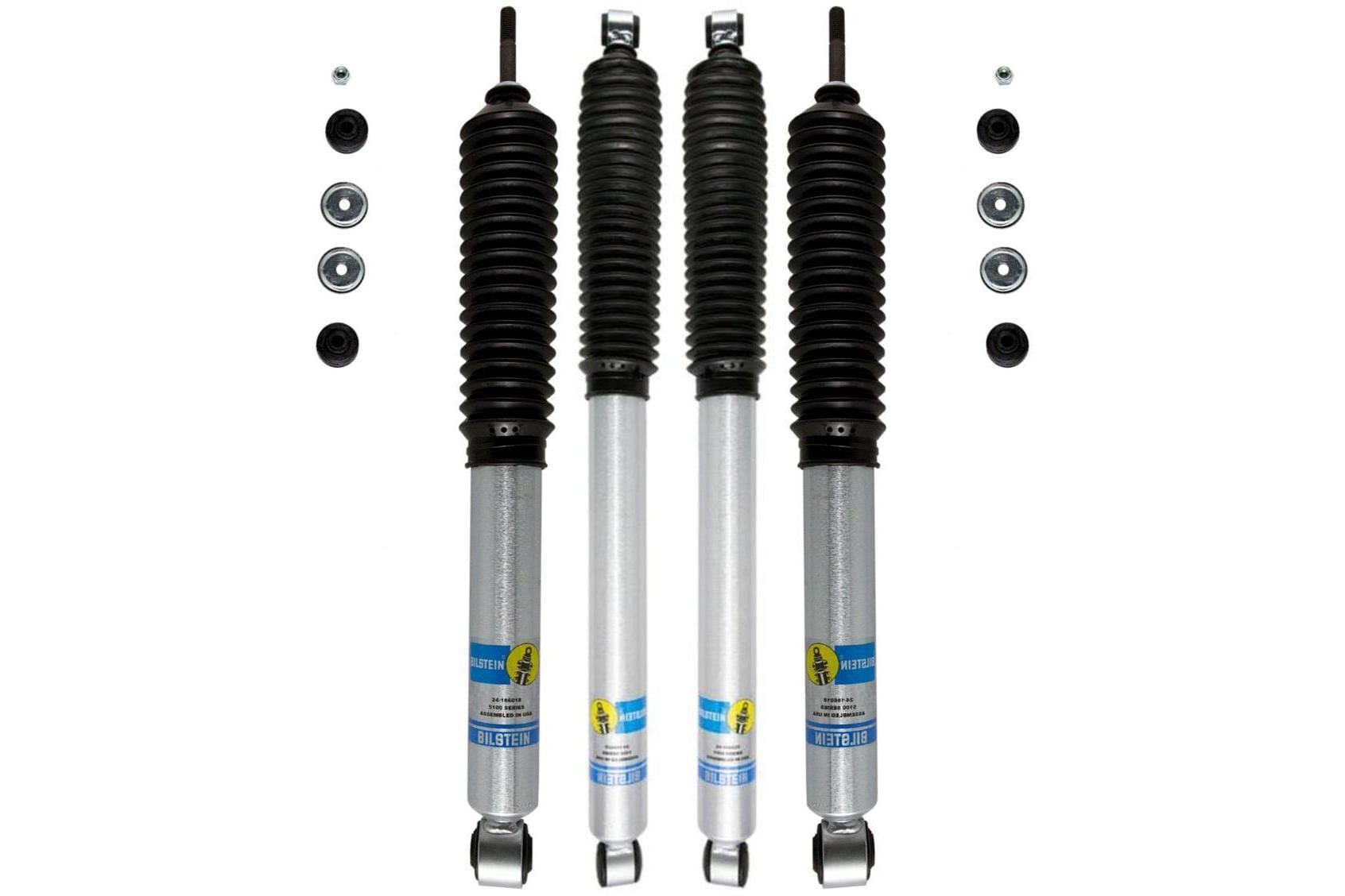 Bilstein - 5100 2" Fronts and 0-1" Rears 4WD - F-250/F-350 Super Duty 2005-2016 - 24-186018 24-186025