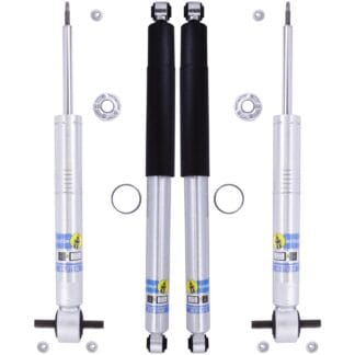Bilstein - 5100 0-2.5" Fronts and 2-3" Rears - Silverado Sierra 1500 2019-2024 Non Trail-Boss/AT4 - 24-337052 24-309516