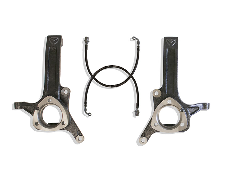 MaxTrac - 3.5" LIFT SPINDLES W/ BRAKE LINES - 702235