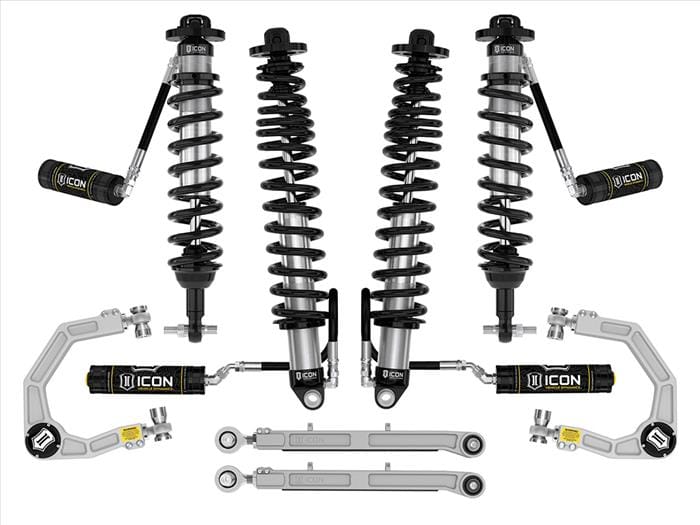 Icon - 21-26 BRONCO SASQUATCH 2-3" LIFT STAGE 5 SUSPENSION SYSTEM BILLET HEAVY RATE - K40015X