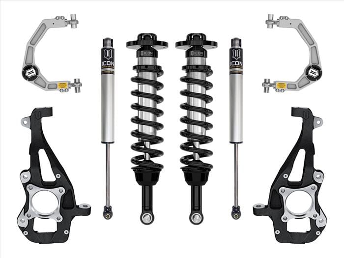 Icon - 21-25 FORD F150 4WD 3.5-4.5" STAGE 1 SUSPENSION SYSTEM W BILLET UCA - K93141