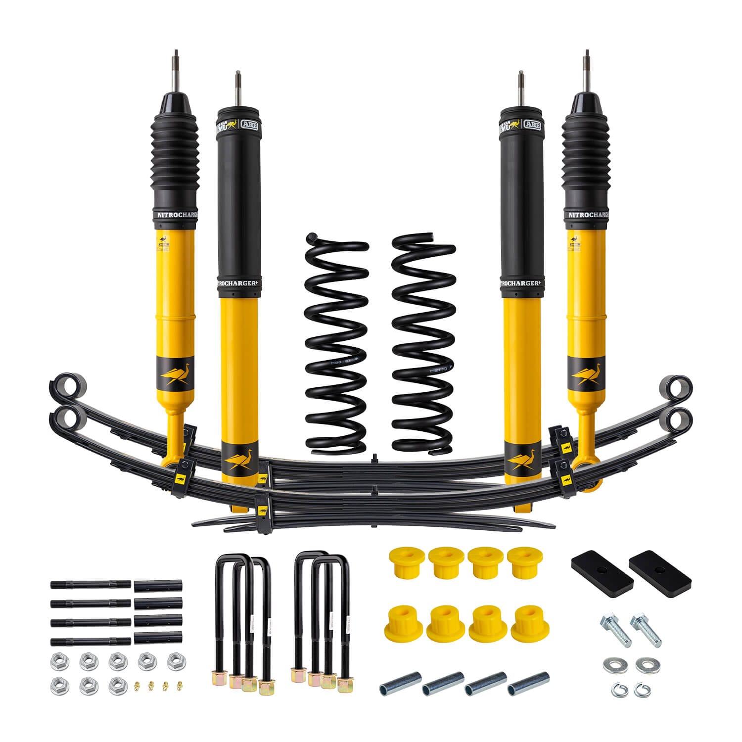 ARB/OME - Nitro Plus Kit FR 2 in/220-330 lb, RR 2 in/0 lb - 1011K