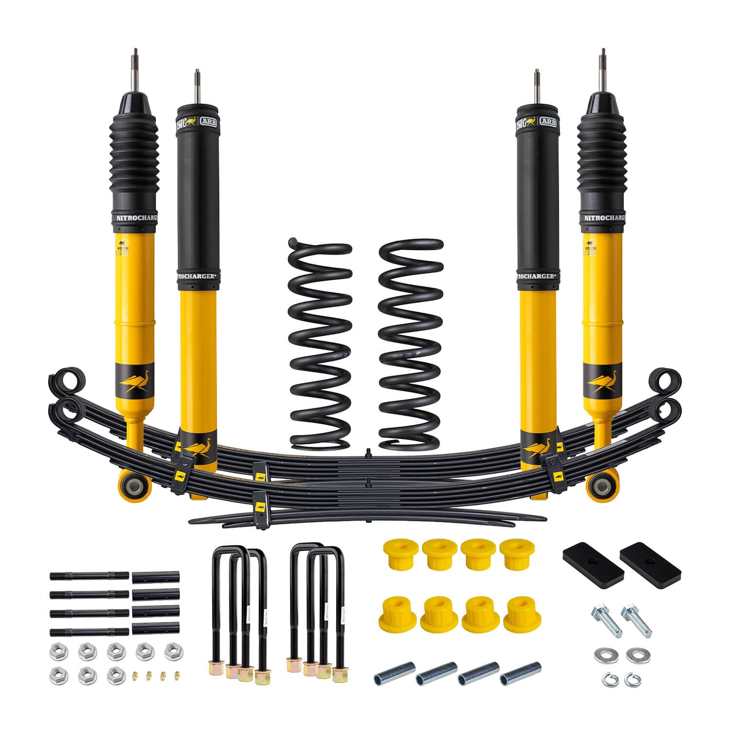 ARB/OME - Nitro Plus Kit FR 2 in/0 lb, RR 2 in/600 lb - 1012K