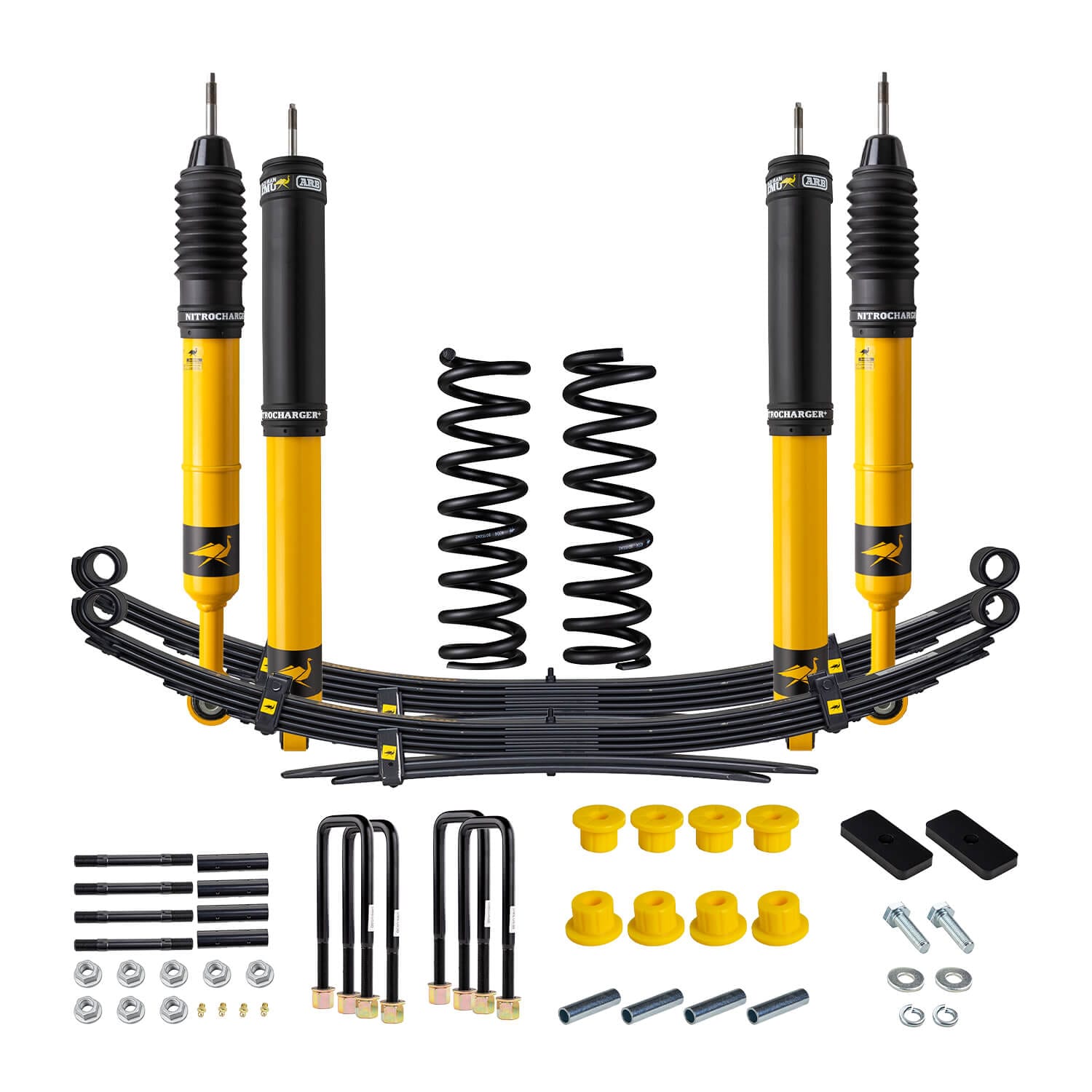 ARB/OME - Nitro Plus Kit FR 2 in/220-330 lb, RR 2 in/600 lb - 1013K