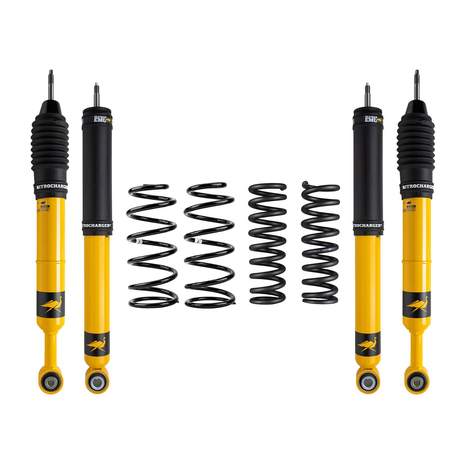 ARB/OME - Nitro Plus Kit FR 2.5 in/0 lb, RR 2 in/0 lb - 2010K