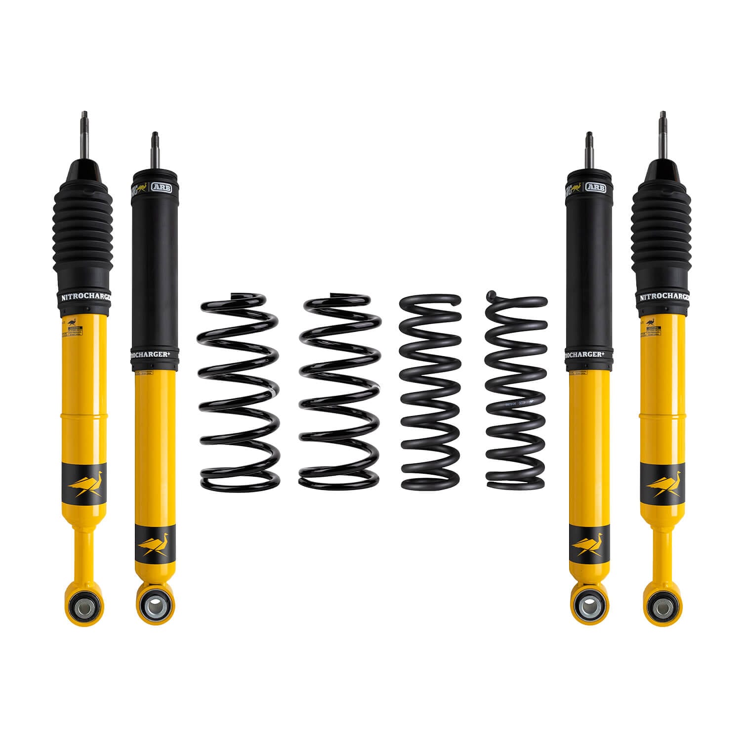 ARB/OME - Nitro Plus Kit FR 2.5 in/0 lb, RR 2 in/880 lb - 2014K