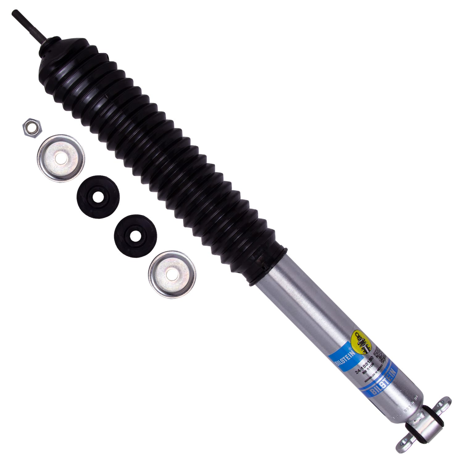 Bilstein - B8 5100 - Suspension Shock Absorber - Jeep Wrangler TJ; '96-06; F; B8 5100; 4" - 24-188180 (PAIR)