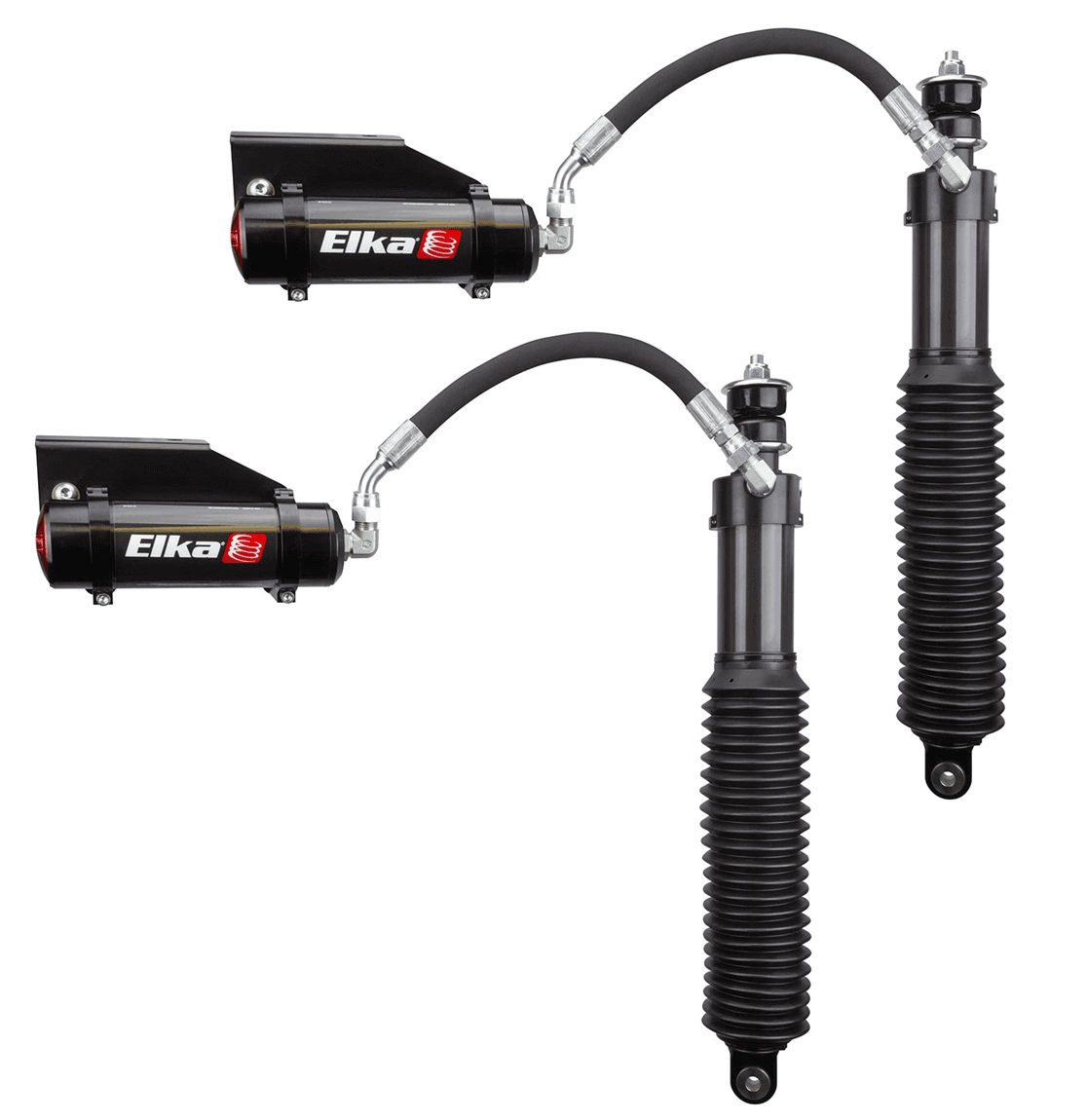 Elka - 2.5 Rears with Reservoir (Pair) with Optional Fronts - TACOMA 4x4 2005 to 2023 - 90004 90173 90006