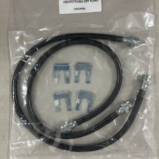 HeadStrong - 24" SS Extended Length Rear Brake Lines (PAIR) - Tacoma 2005-2023 - STFBL 24RBL
