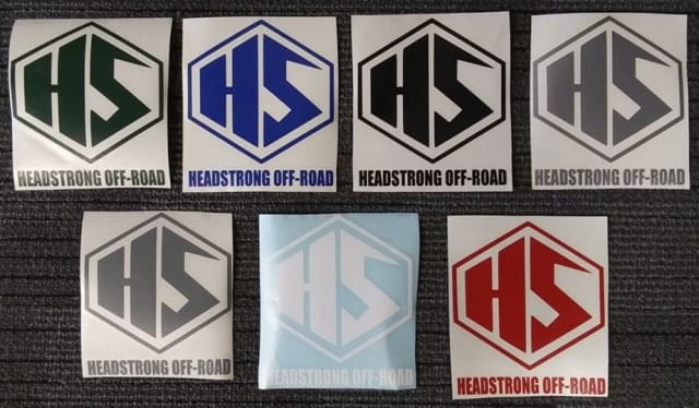 HeadStrong Decals
