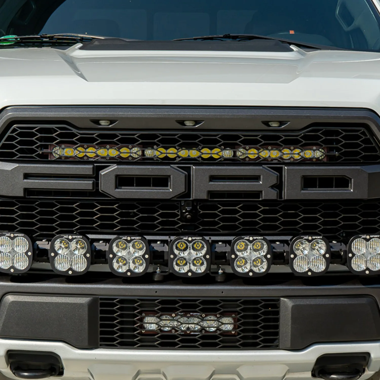 Baja Designs - 17-20 Ford Raptor 30 Inch S8 Grille LED Light Bar Kit Baja Designs - 447561 - Image 3