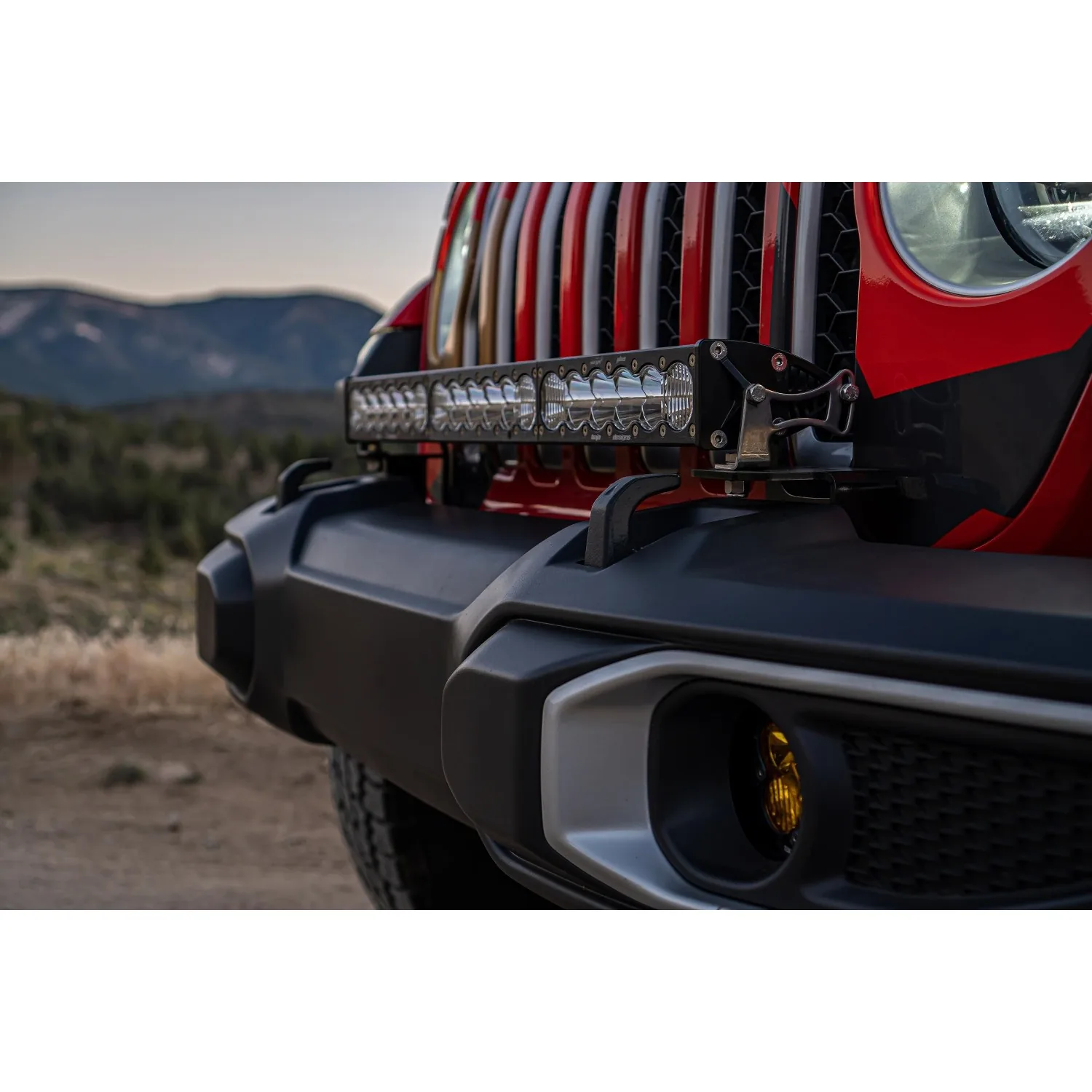 Baja Designs - Jeep JL/JT 30 Inch OnX6+ Light Bar Kit w/Upfitter Baja Designs - 447657UP - Image 2