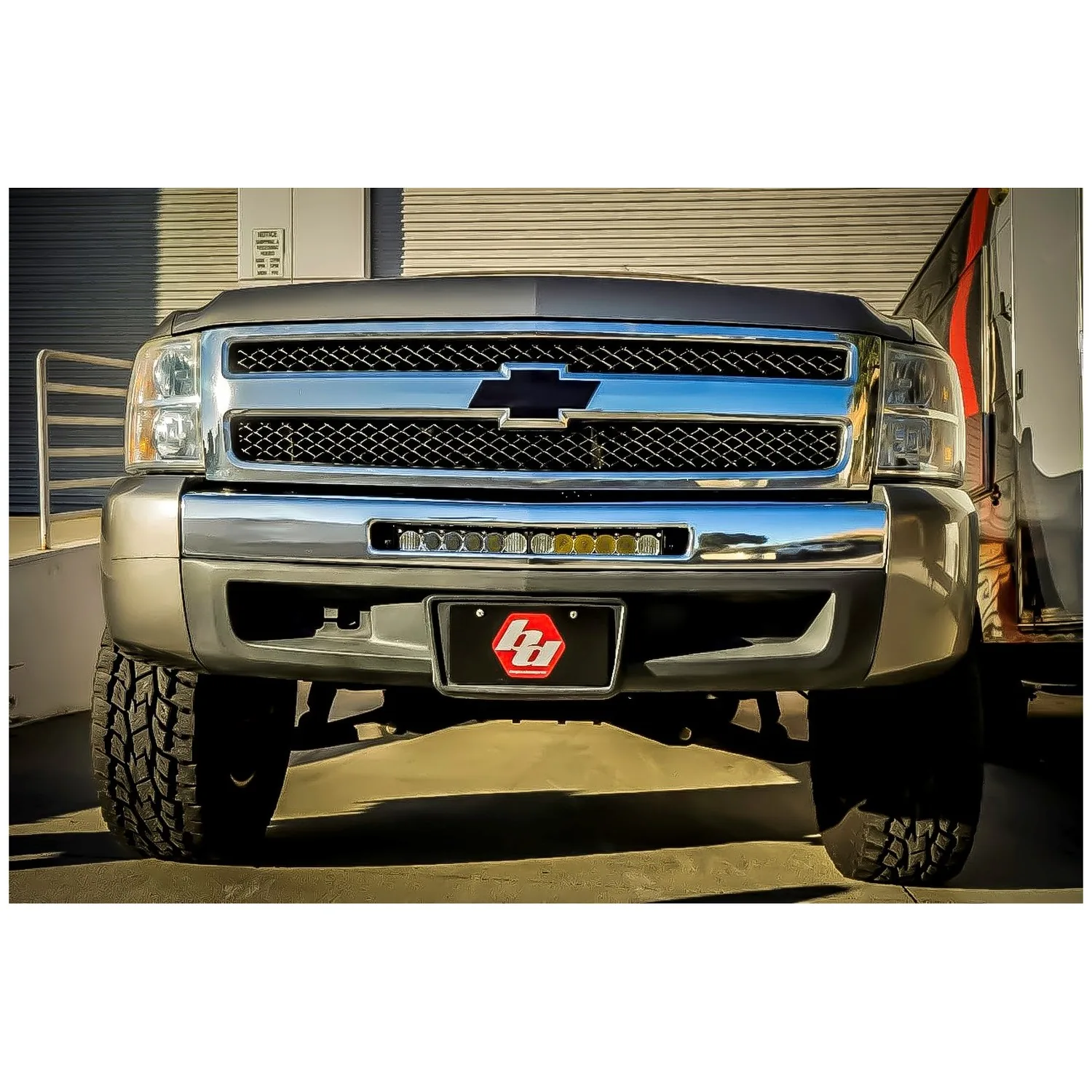 Baja Designs - 07-13 Silverado 20 Inch Bumper Mount Kit 20 Inch OnX6+ Baja Designs - 447514