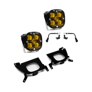 Baja Designs - Silverado Fog Pocket for 19-Up Silverado 1500/2500/2500 HD FPK SAE Baja Amber Baja Designs - 447529