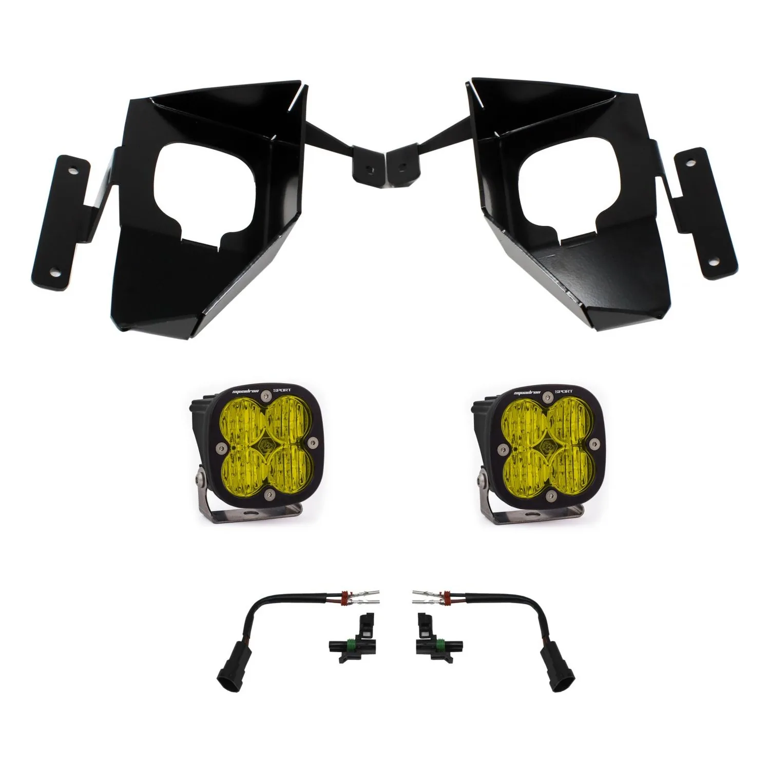 Baja Designs - Silverado 16-18 FPK Squadron Sport W/C Baja Amber Baja Designs - 447537