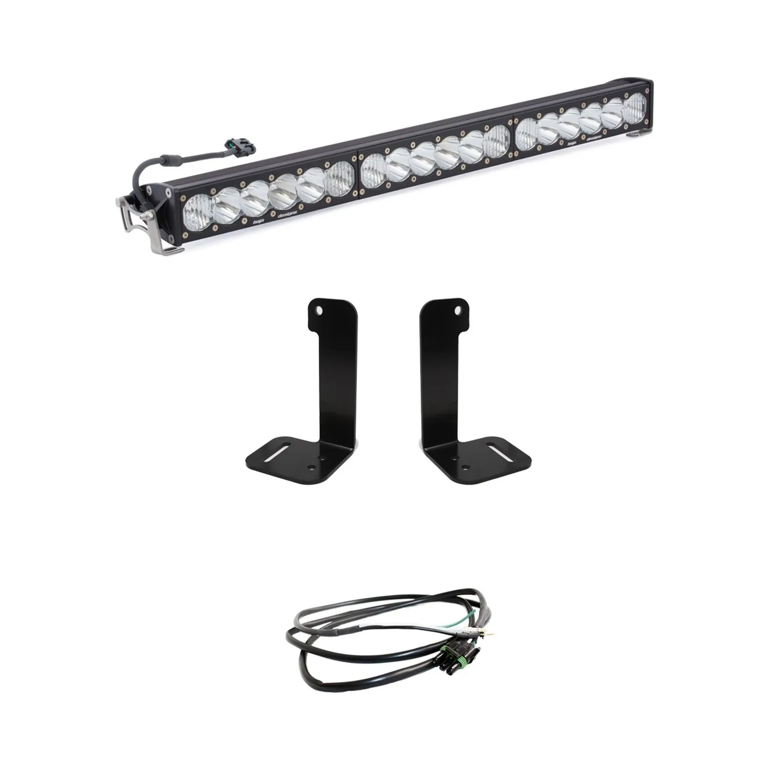Baja Designs - Jeep JL/JT 30 Inch OnX6+ Light Bar Kit w/Upfitter Baja Designs - 447657UP