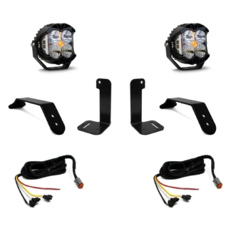 Baja Designs - Jeep JL/JT Dual LP4 Auxiliary Light Kit w/Upfitter Baja Designs - 447658UP
