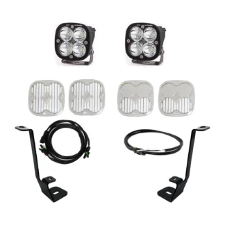 Baja Designs - Squadron Pro A-Pillar Kit 21-23 F-150 (Spot; Clear; Upfitter Wiring) Baja Designs - 447696UP