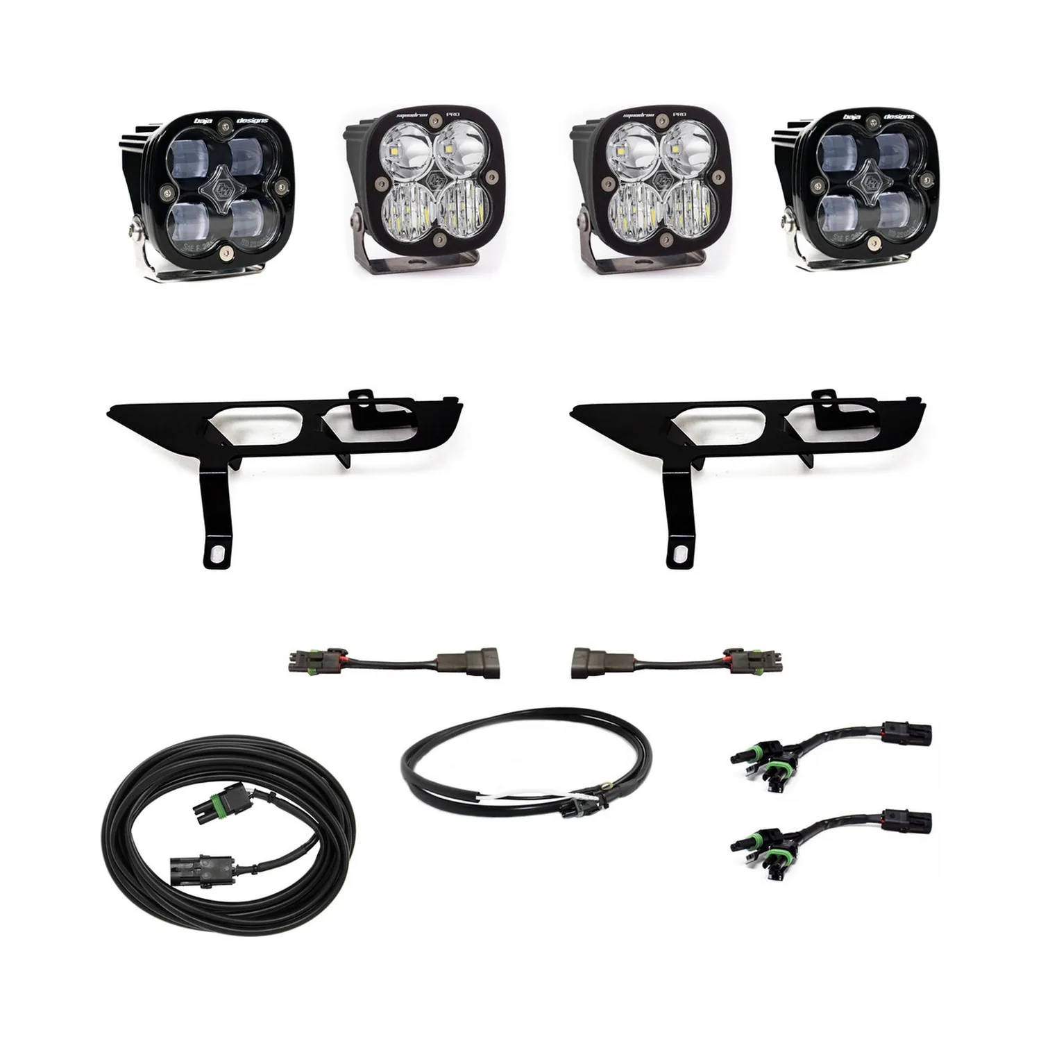 Baja Designs - Ford, F150, (21-On), FPK, SAE Clear/Sport DC, Up w/o DRL - 447697UP