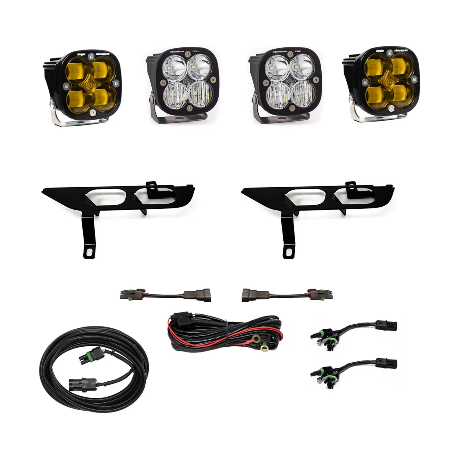 Baja Designs - Ford, F150, (21-On), FPK, SAE Baja Amber/Sport DC w/o DRL Baja Designs - 447698