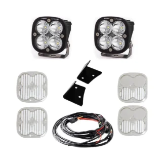 Baja Designs - Jeep, JK Squadron Sport Spot A-Pillar Kit Baja Designs - 447796