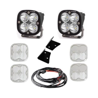 Baja Designs - Jeep, JK Squadron Pro Spot A-Pillar Kit Baja Designs - 447797