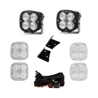 Baja Designs - Jeep JK XL Sport Spot A-Pillar Kit Baja Designs - 447798
