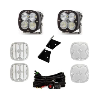 Baja Designs - Jeep JK XL80 Drive/Combo A-Pillar Kit Baja Designs - 447800