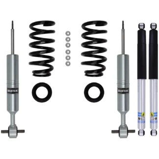 Bilstein - 6112 0-1.2" Fronts with 5100 0-1" Rears - Silverado Sierra 1500 2019-2024 Trail-Boss/AT4 - 47-309524 24-309516
