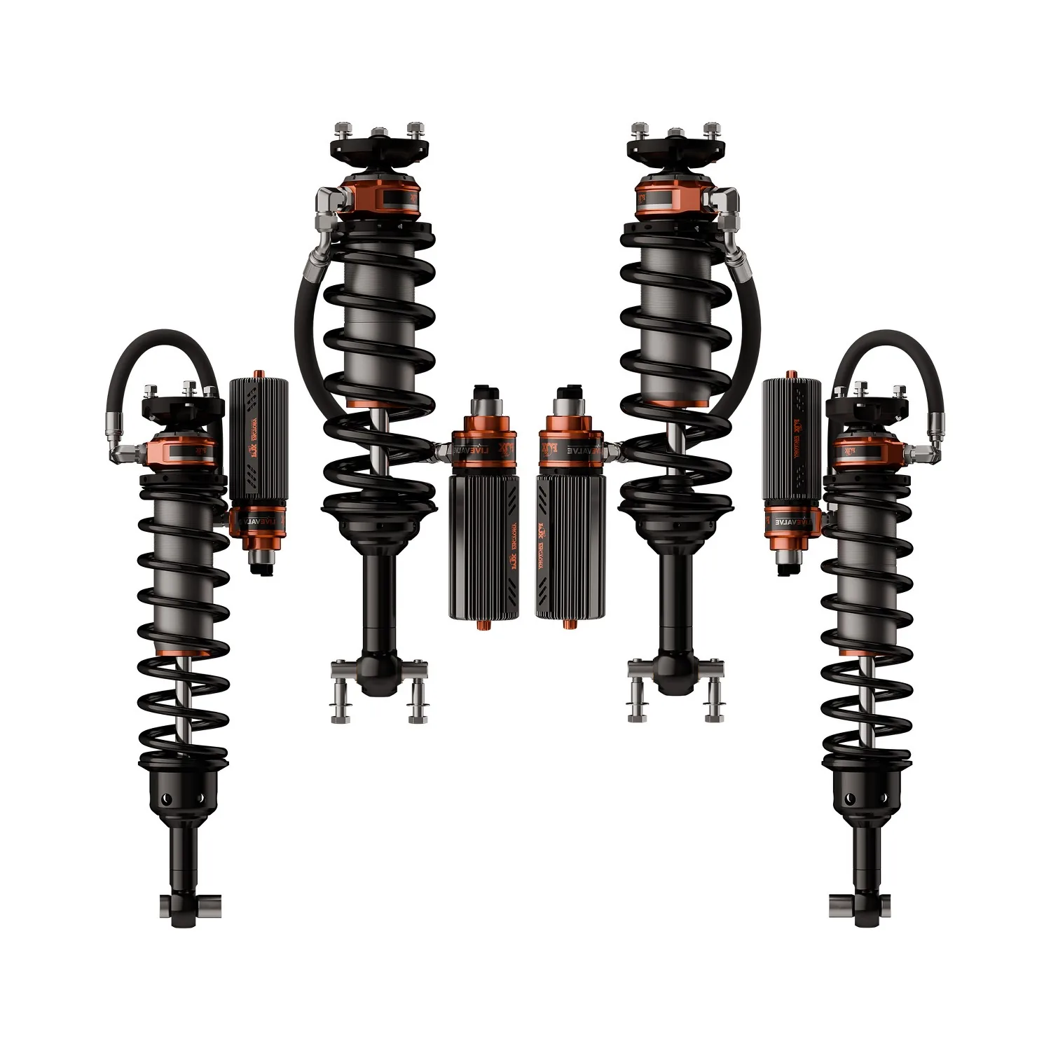 Fox - Kit: 21-ON Ford Bronco, 3.2 Truck FRS, LIVE Valve, Connected Suspension - 883-06-249